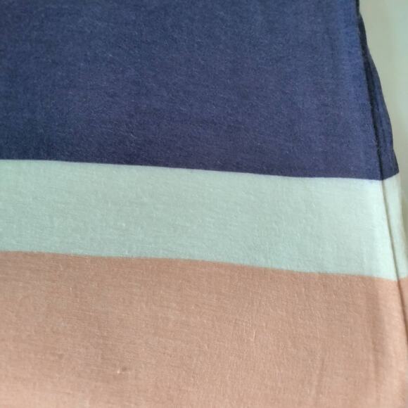 Splendid Sz Small Colorblock Racerback Maxi Dress Rainbow Stripe Soft Micromodal - Picture 6 of 9